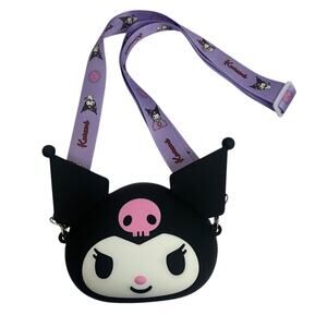 Sanrio Kuromi Silicone Crossbody Bag